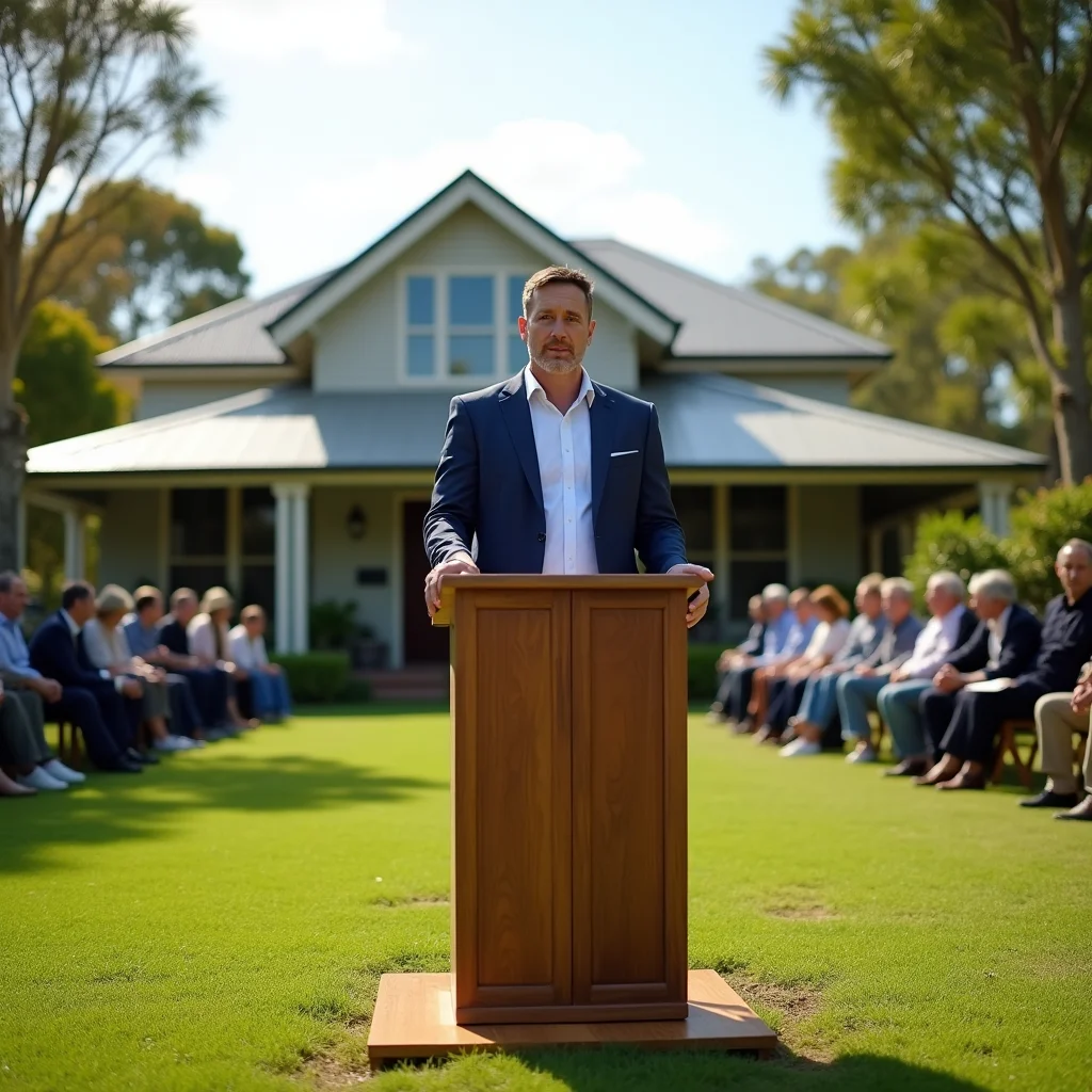 Illustration accompanying Melbourne's 93% Suburb Price Decline Widens Australia's Auction Clearance Rate Divide as Randwick Holds 73.5% and Port Macquarie Falls to 46%
